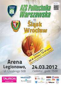 AZS_PW_-_Slask_Wroclaw_Plakat