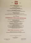 DYPLOM DOCTORIS HONORIS CAUSA