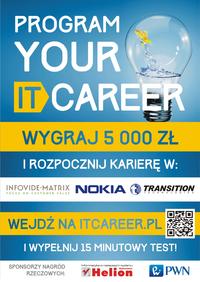 plakat IT Career